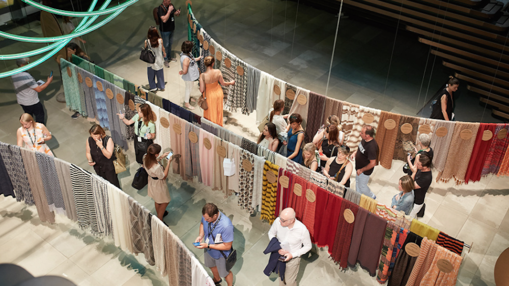 The Sustainable area at Pitti Filati.