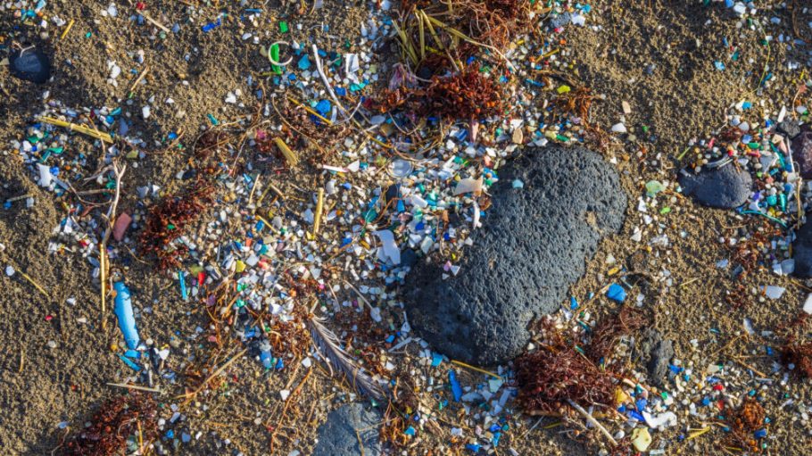 Textile waste makes up over 30 percent of the world's microplastic contamination.