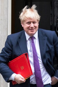 Boris Johnson leaves 10 Downing Street
