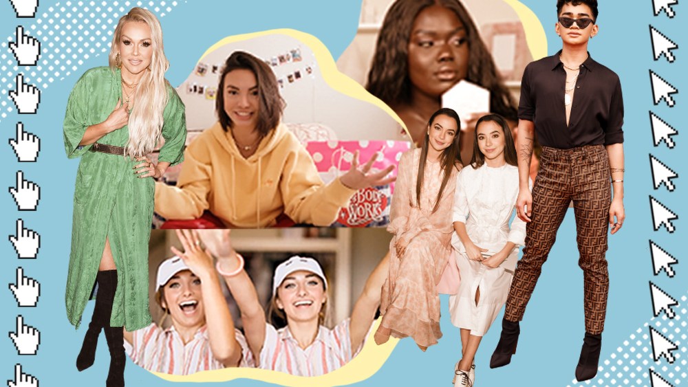 Kandee Johnson, Brooklyn and Bailey, Haley Pham, Merrell Twins, Nyma Tang, and Bretman Rock