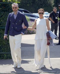 Alasdhair Willis and Stella McCartneyWimbledon Tennis Championships, Day 11, The All England Lawn Tennis and Croquet Club, London, UK - 12 Jul 2019