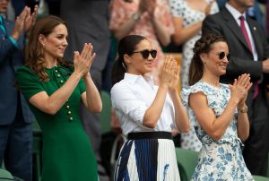 Catherine Duchess of Cambridge, Meghan Duchess of Sussex and Pippa MiddletonWimbledon Tennis Championships, Day 12, The All England Lawn Tennis and Croquet Club, London, UK - 13 Jul 2019