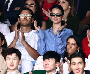 Kendall Jenner and Fai Khadra on Centre CourtWimbledon Tennis Championships, Day 13, The All England Lawn Tennis and Croquet Club, London, UK - 14 Jul 2019