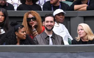 Alexis Ohanian on Centre CourtWimbledon Tennis Championships, Day 8, The All England Lawn Tennis and Croquet Club, London, UK - 09 Jul 2019
