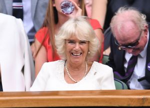 Camilla Duchess of Cornwall in the Royal Box on Centre Court
Wimbledon Tennis Championships, Day 9, The All England Lawn Tennis and Croquet Club, London, UK - 10 Jul 2019