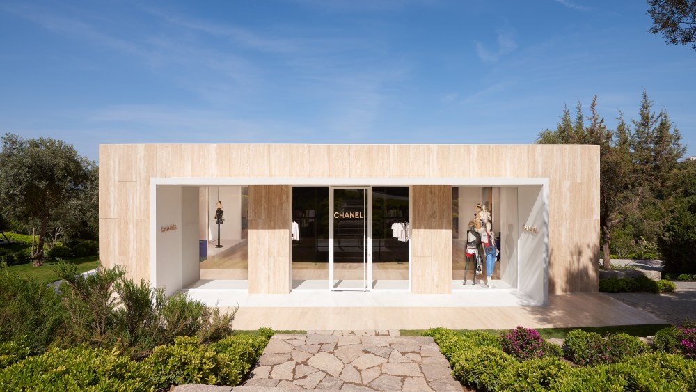 Chanel pop-up store at Mandarin Oriental in Bodrum