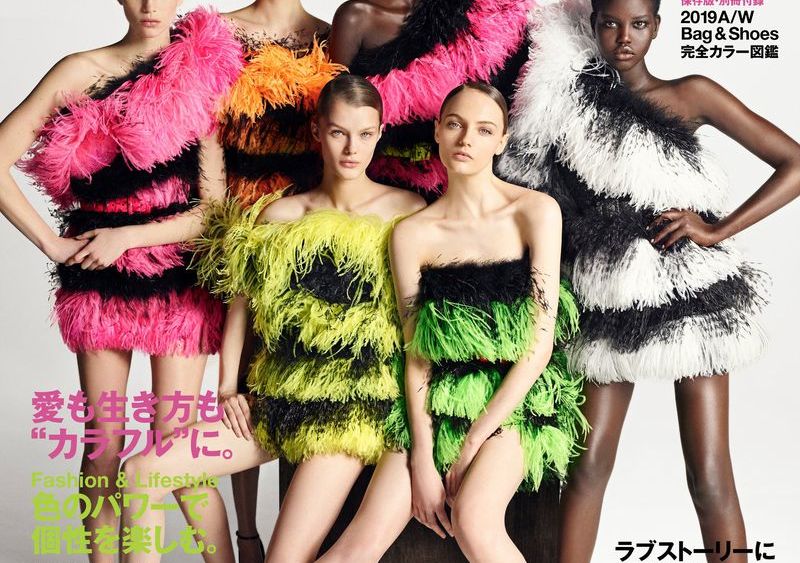 Vogue Japan's September issue lensed by Luigi&Iango.