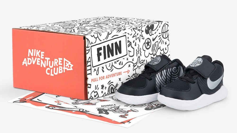 Nike Adventure Box children's sneaker subscription