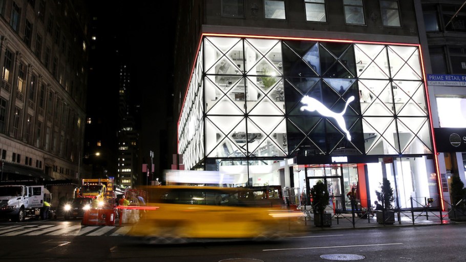 Puma's new flagship store on 5th ave in new york city