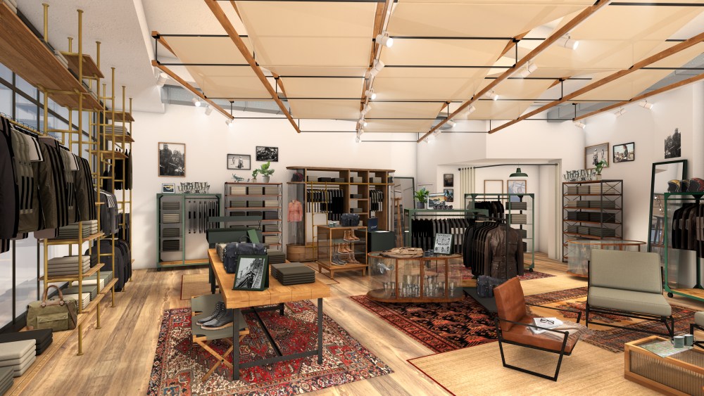 Belstaff Regent Street store