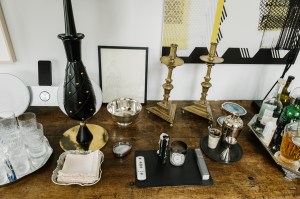 Inside Andre Mellone’s apartment.