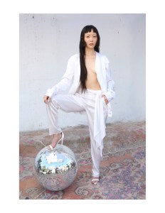 A look from Baja East's new collection.