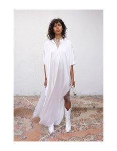 A look from Baja East's new collection.