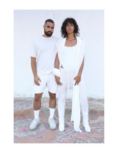 A look from Baja East's new collection.
