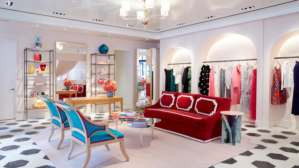 The interior of the Carolina Hererra store at 954 Madison Ave.