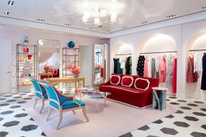 The interior of the Carolina Hererra store at 954 Madison Ave.