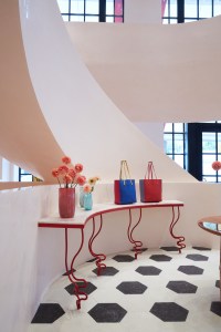 The interior of the Carolina Hererra store at 954 Madison Ave.