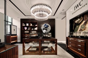 The IWC Shaffhausen store in Chicago.