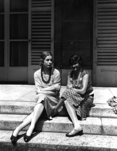 coco chanel quotes, 30th May 1929:  French fashion designer Coco Chanel (Gabrielle Bonheur Chanel, 1883-1971) (right) with Lady Abdy at Fanbourg St Honore in France.  (Photo by Sasha/Hulton Archive/Getty Images)
