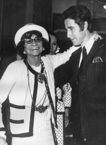 coco chanel quotes, French fashion designer Coco Chanel is congratulated by French principal dancer Jacques Chazot after presenting her Spring-Summer collection in Paris, 30th January 1958.   (Photo by Keystone/Getty Images)