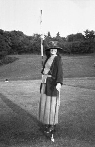 coco chanel quotes, UNSPECIFIED - APRIL 08:  Gabrielle Chasnel called Coco Chanel (1883-1971), french fashion designer, here playing golf c.1910  (Photo by Apic/Getty Images)