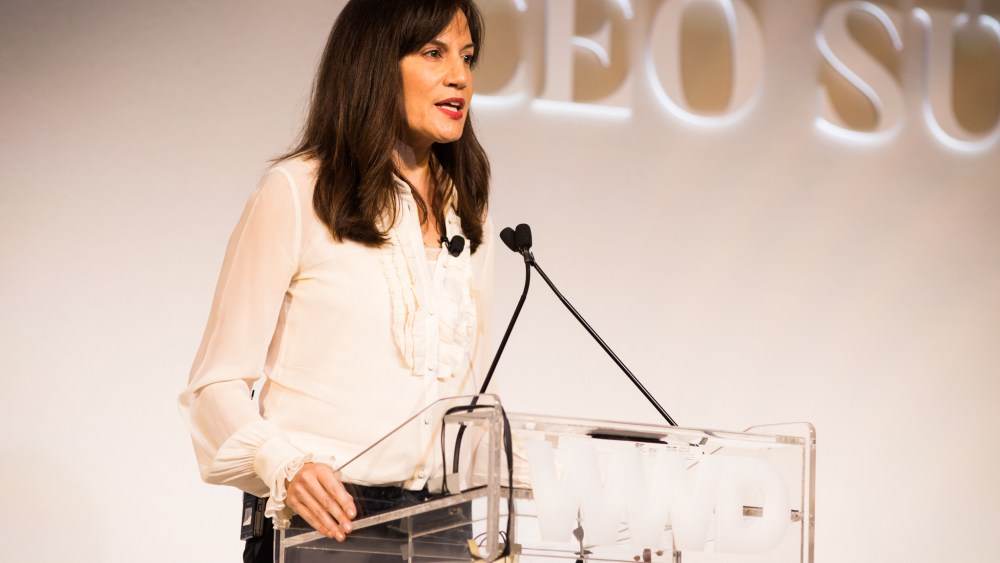 Daniella Vitale at the WWD Apparel and Retail CEO Summit 2017.
