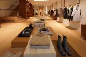 The entrance to Lafayette 148Õs new Madison Avenue store.