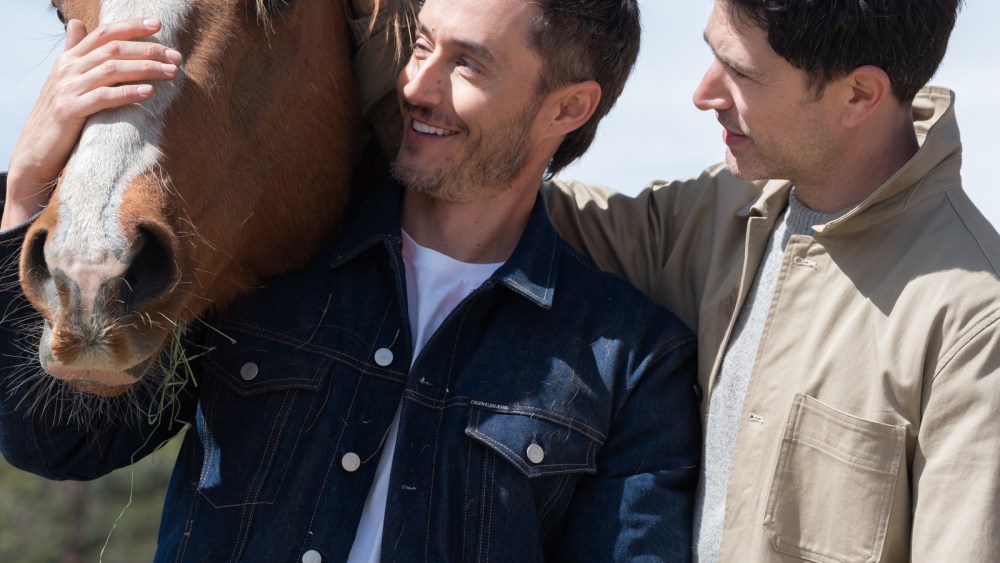 Blue Hamilton and Matt Dallas for Calvin Klein Eternity for Men.