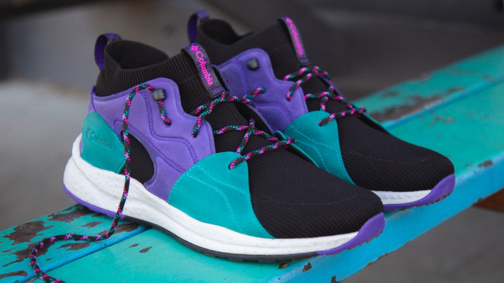 The men's SH/FT Outdry mid sneaker.