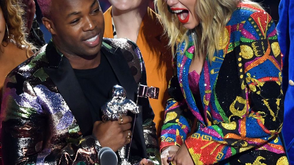 Taylor Swift and Todrick Hall - Video for GoodMTV Video Music Awards, Show, Prudential Center, New Jersey, USA - 26 Aug 2019