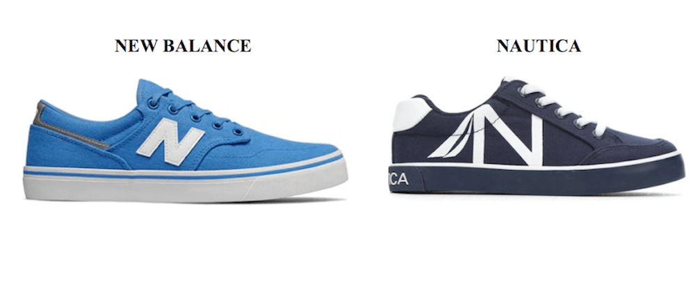 New Balance sues Nautica for copying its block-lettered N
