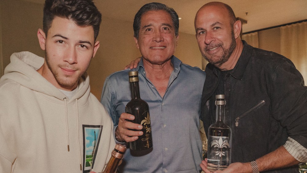 Nick Jonas and John Varvatos