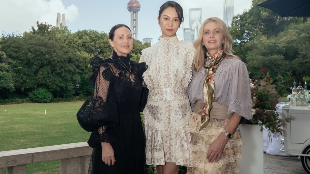 Zimmermann sisters hosted a dinner in Shanghai.