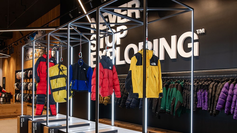 The Northface Store in Soho, New York.