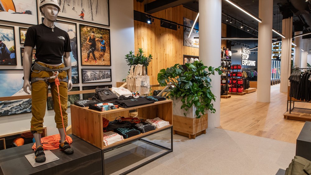 The Northface Store in Soho, New York.