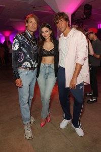 A. Filipo, Victoria Justice and Francesco