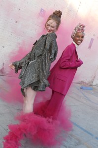 Larsen Thompson and Halima Aden