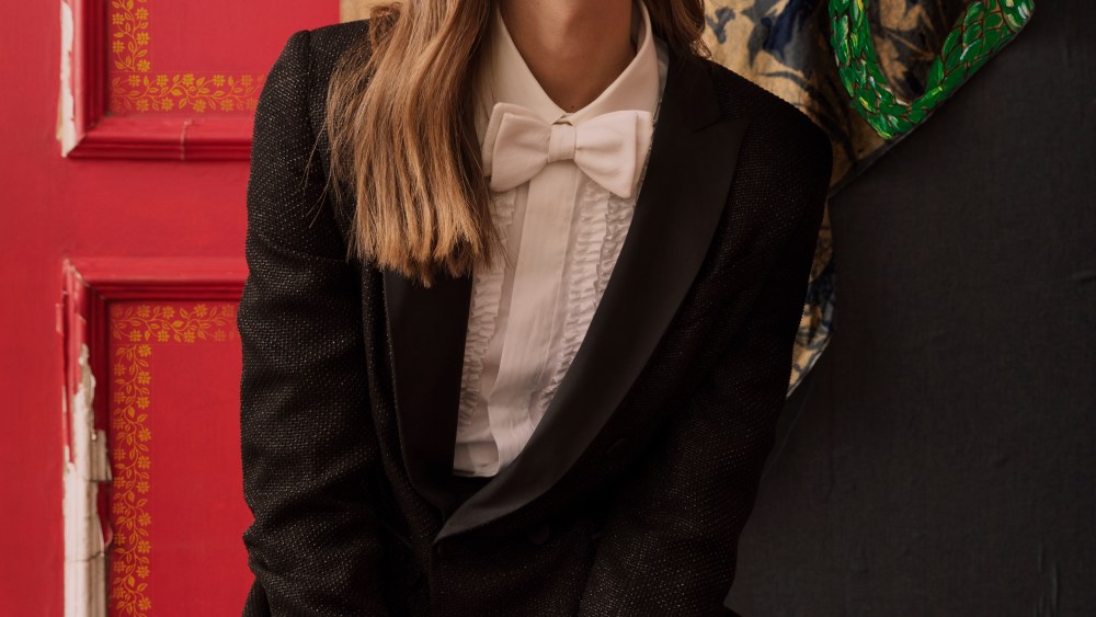 Valentina Sampaio fronts the Borsalino fall 2019 ad campaign.