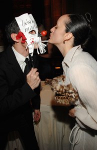 Ruben Toledo and Isabel Toledo attend the El Museo Gala at Cipriani's Restaurant, 2007.