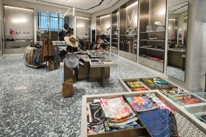 Soft accessories such as hats, scarves, gloves and belts have been gathered together for a more wholistic approach.