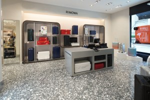 Saks is bullish on Rimowa, which opened a concept shop.