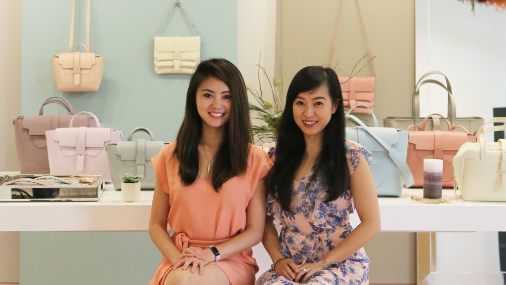 Senreve cofounders Wendy Wen and Coral Chung.