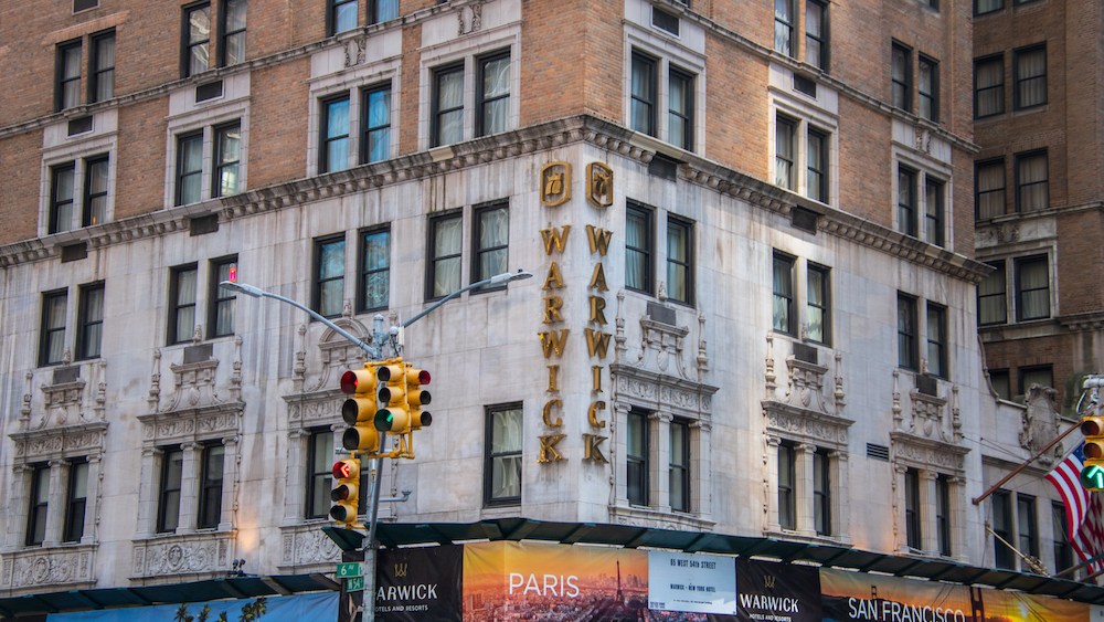 ffany warwick hotel and opinions on china tariffs