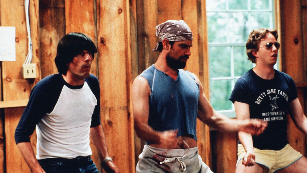 A still from "Wet Hot American Summer," one of the films the directors named as a quintessential summer movie.