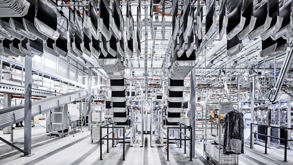 A Zalando logistics center in Stockholm.