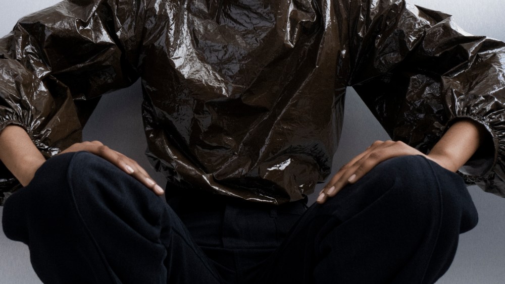 A look from Zara's capsule collection designed by Istituto Marangoni's students.