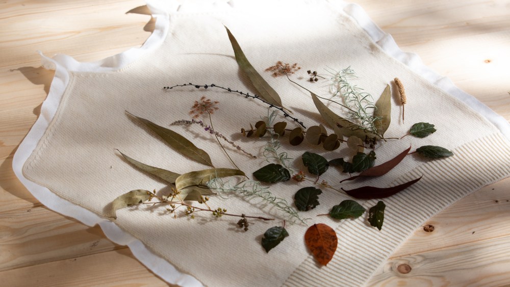 Dior's spring collection features prints made with real flowers.