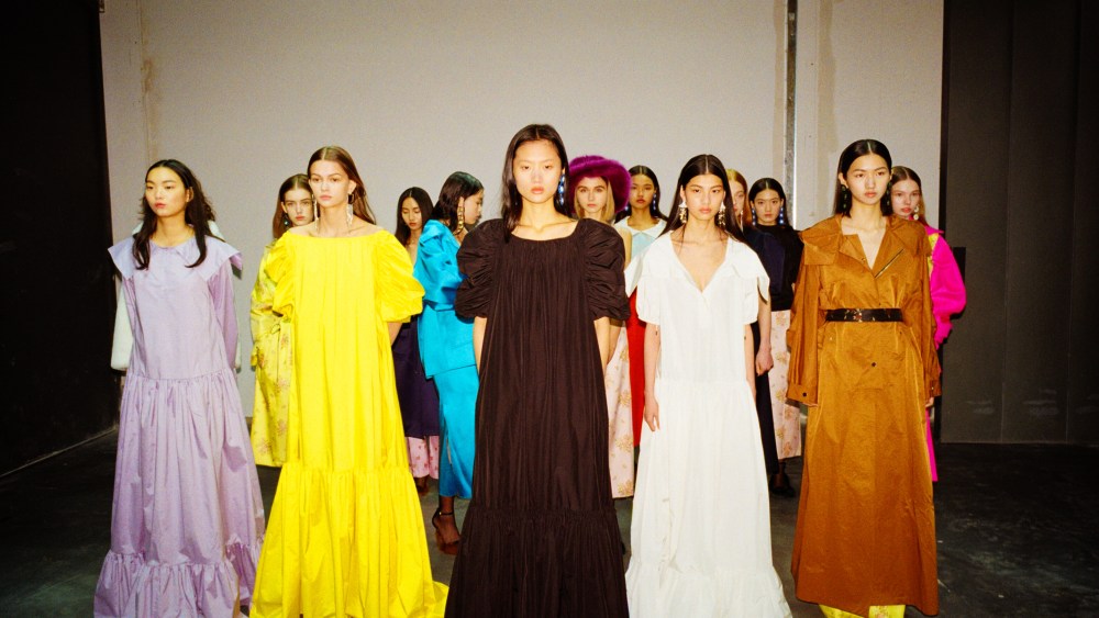 Finale of Ming Ma Fall 2019 Collection during Shanghai Fashion Week