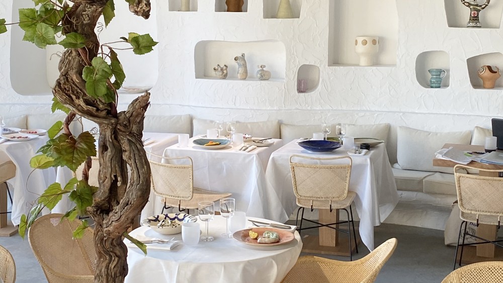 The Oursin restaurant by Jacquemus