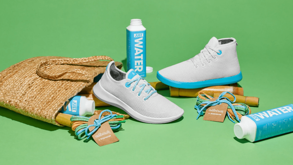 AllBirds and Just water have released two shoe styles benefiting the Amazon rainforest.